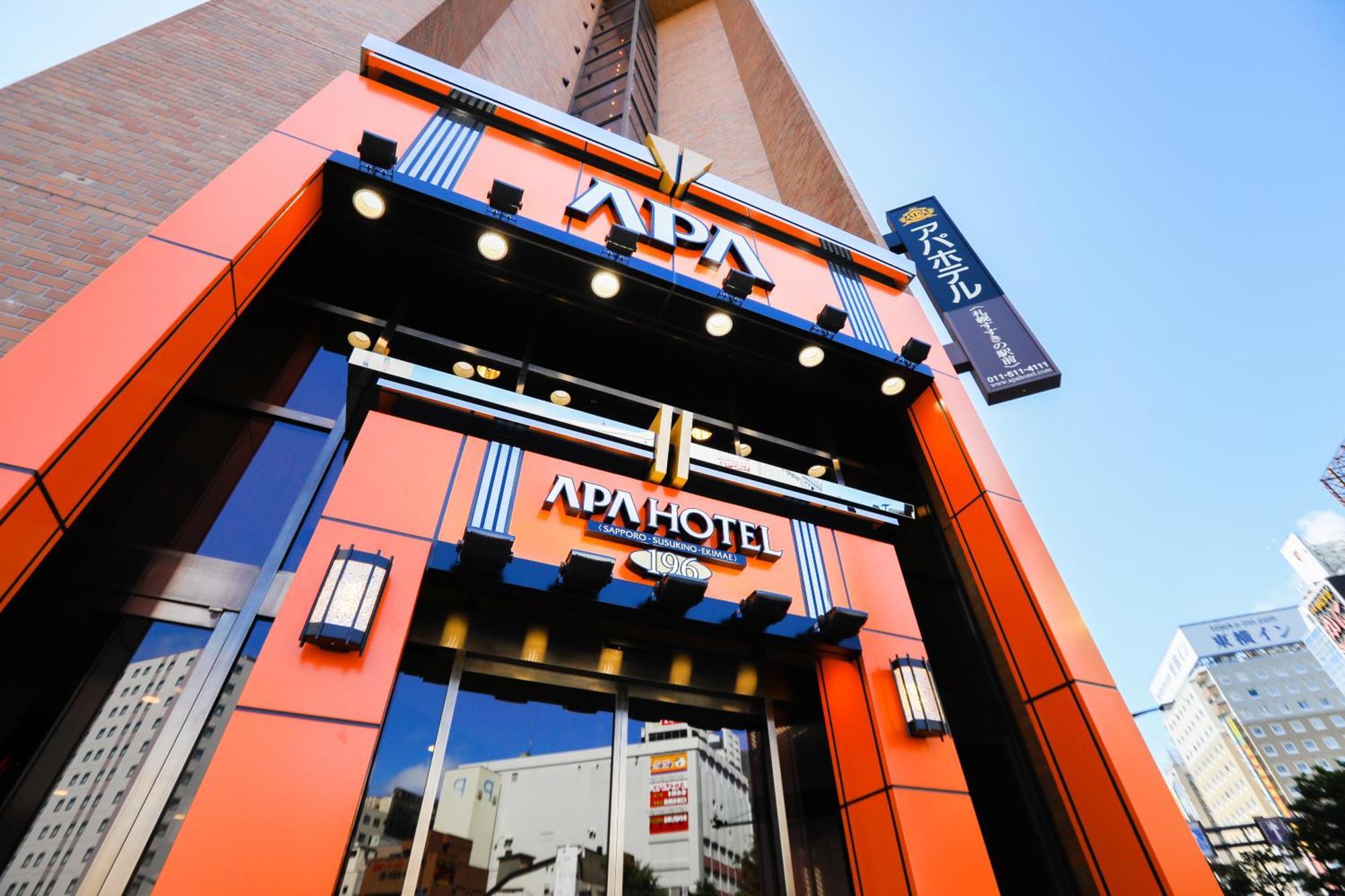 Apa Hotel Sapporo Susukino Ekimae Exterior photo